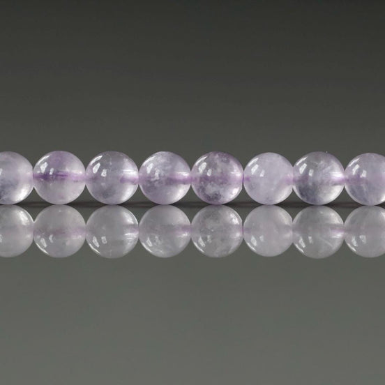 4.5mm AAA Lilac Amethyst Beads Smooth 15" Natural Lavender Amethyst Pink Gemstone Beads Beading Crafter Gift February Birthstone