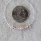 4.5mm Natural Imperial Topaz Rondelle Beads Faceted Pink Topaz Yellow 10 Pcs Natural Gemstone Beads for Jewelry Making Earrings