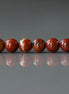 4-5mm Red Jasper Beads - Smooth Round Natural Gemstone 15" Strand