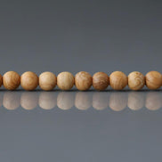 4.5mm Sandalwood Beads Natural Wood 15