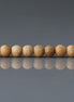 4.5mm Sandalwood Beads - Round Natural Wood 15" Strand