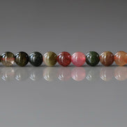 4mm 5mm Watermelon Tourmaline Smooth Beads 15