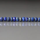 4‚Äì4.5mm Lapis Lazuli Beads ‚Äì Faceted Rondelle Natural Gemstone 12" Strand
