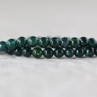 4mm 4.5mm Natural AAA Guatemala Jade Beads Jadeite Gemstone Natural Burma Jade Dark Green For DIY Jewelry Making