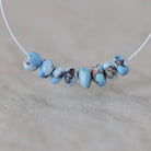 4mm 4.5mm Rare AAA Golden Hills Turquoise Beads Smooth Rondelle Kazakhstan Lavender Turquoise Gemstone Beads for DIY Jewelry Making