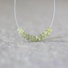 4mm AAA Chrysoberyl Beads Faceted Rondelle 12 Pcs Natural Gemstone Beads for DIY Jewelry Making Supplies