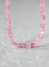 4mm AAA Madagascar Rose Quartz Cube Beads Faceted Gemmy Rose Quartz 7” Genuine Gemstone for Jewelry Making Beading Craft Gift Beads