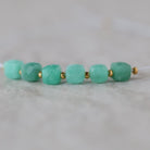 4mm AAA Natural Emerald Beads Cube Faceted 6 PCs Raw Emerald Genuine Gemstone for DIY Jewelry Making