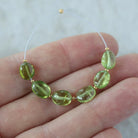 4mm AAA Peridot Beads Faceted Round 15" Transparent Green Gemstone Beads for Jewelry Making Beading Craft Gift August Birthstone Beads