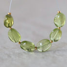 4mm AAA Peridot Beads Faceted Round 15" Transparent Green Gemstone Beads for Jewelry Making Beading Craft Gift August Birthstone Beads
