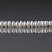 4mm AAAAA Freshwater Pearl Beads Button Pearls White Baroque Pearl Beads 20PCs Potato Beading Crafter Gift June Birthstone DIY Jewelry