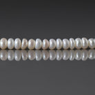 4mm AAAAA Freshwater Pearl Button Beads - 20 Pcs