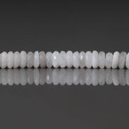 4mm Rare Albite Beads Faceted Rondelle Slices Genuine 2