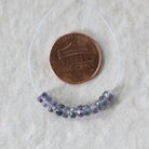 4mm Alexandrite Faceted Rondelle Beads 1” Gemstone Bead for Jewelry Making DIY Earrings Necklace June Birthstone