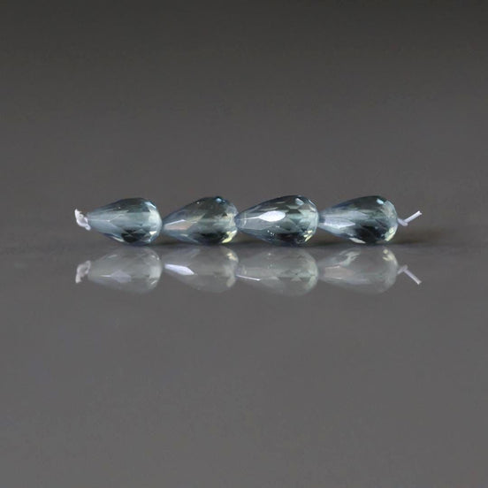 Alexandrite Teardrops Beads Faceted 4mm 6mm Gemstone Bead for Jewelry Making DIY Earrings Necklace