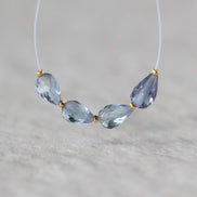 4mm Alexandrite Teardrop Beads – Faceted Teardrop Natural Gemstone