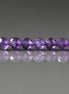 4mm Amethyst Beads – Faceted Round Natural Gemstone 15" Strand
