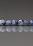 4mm Bolivian Sodalite Beads ‚Äì Faceted Round Natural Gemstone 15" Strand