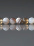 4mm Botswana Agate Beads - Smooth Round Natural Gemstone 15" Strand