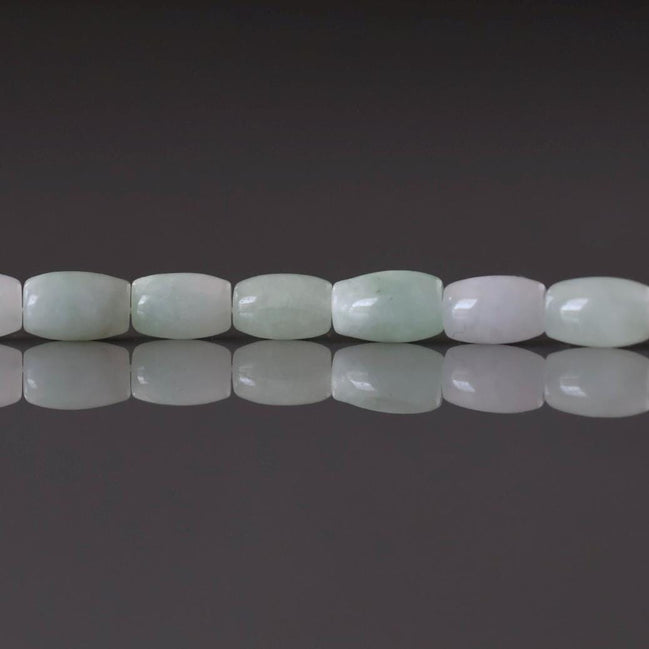 4mm AAA Burma Jade Beads 10 PCs Burmese Jadeite Beads Oval Genuine Gemstone Beads Natural Jade Green for Jewelry Making Beading Craft Gift