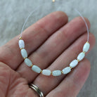 4mm Burma Jade Beads - Oval Natural Gemstone 10 Pcs