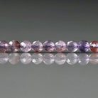 4mm Cacoxenite Faceted Beads Super Seven 7 Genuine Beads 15" Sparkly Gemstone Melody Stone Beads Beading Crafter Gift