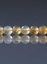 4mm Citrine Beads - Faceted Round Natural Gemstone 15" Strand