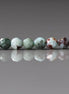 4mm Dominican Larimar Beads ‚Äì Faceted Round Natural Gemstone 15" Strand