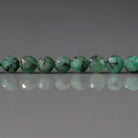 4mm Emerald Beads – Faceted Round Natural Gemstone 15" Strand