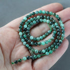 4mm Emerald Beads – Smooth Round Natural Gemstone 15" Strand