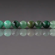 4mm Emerald Beads – Smooth Round Natural Gemstone 15