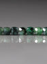 4mm Emerald Cube Beads – Faceted Cube Natural Gemstone - 10 pcs