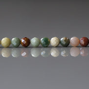 4mm Ocean Jasper Beads Genuine Fancy Jasper Colorful Beads 15