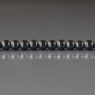 4mm Genuine Hematite Beads - Smooth Round Natural Gemstone 15" Strand