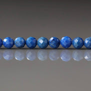 4mm AAA Lapis Lazuli Faceted Beads 15