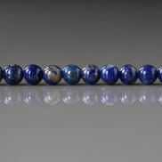 4mm Lapis Lazuli Beads – Smooth Round Natural Gemstone 15