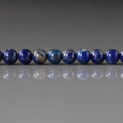 4mm Lapis Lazuli Beads – Smooth Round Natural Gemstone 15" Strand