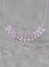 4mm Light Pink Sapphire Beads Rondelle Faceted 1” Natural Gemstone for DIY Jewelry Making Supplies