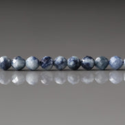 4mm Natural Light Sapphire Beads Faceted 15