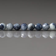 4mm Natural Light Sapphire Beads Faceted 15