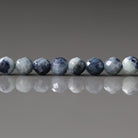 4mm Light Sapphire Beads – Faceted Round Natural Gemstone 15" Strand