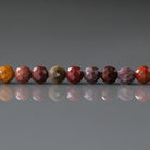 4mm Mookaite Jasper Beads - Faceted Round Natural Gemstone 15" Strand