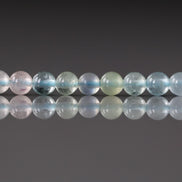 4mm Natural Multi Aquamarine Beads 15