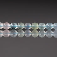 4mm Multi Aquamarine Beads ‚Äì Smooth Round Natural Gemstone 15