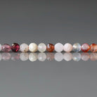 4mm Multi Gemstone Micro Beads - Faceted Round Natural Gemstone 15" Strand