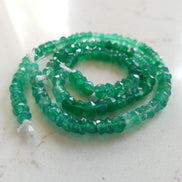 4mm Natural Green Onyx Beads Micro Faceted Beads 13