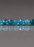 4mm Neon Apatite Beads – Faceted Round Natural Gemstone 15" Strand