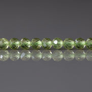 4mm Peridot Beads – Faceted Round Natural Gemstone 15