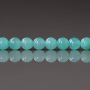 4mm AAA Peruvian Amazonite Beads Smooth 15