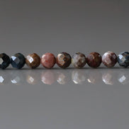 4mm Pietersite Faceted Beads Round Genuine Beads 15